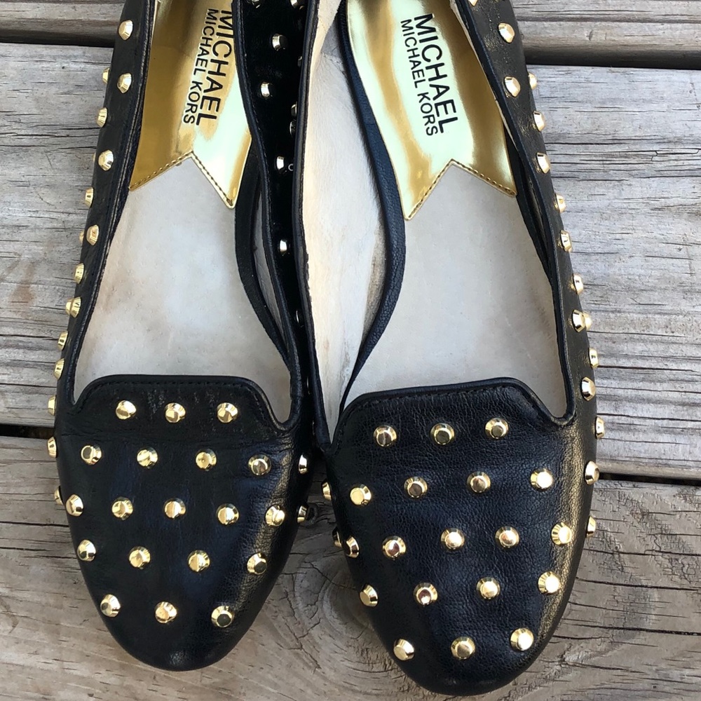 SOLD Michael Kors studded loafer flats - Picture 2 of 6
